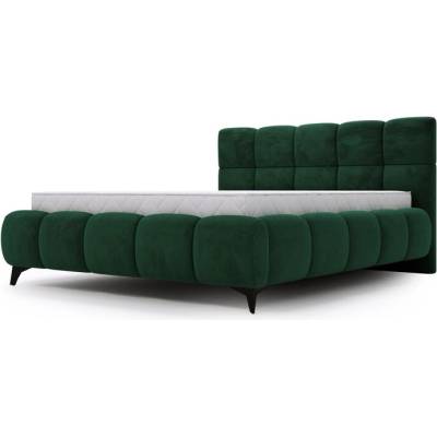 Sconto Bubble 1 s roštom tmavozelená