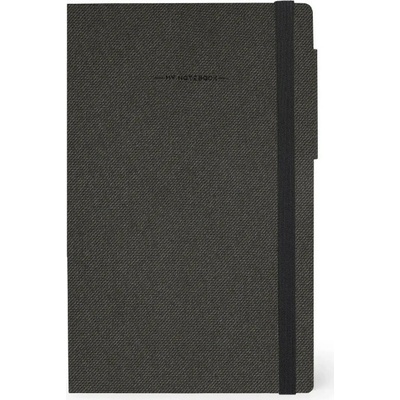 Legami Zápisník My Notebook Large Plain Deep Graphite