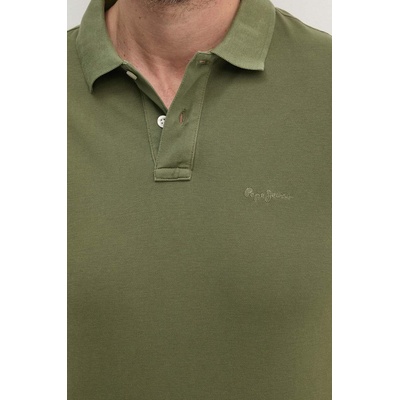 Pepe Jeans Памучна тениска с яка Pepe Jeans (PM542099)