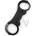 Mister B Cuff Double Lock Rigid Black