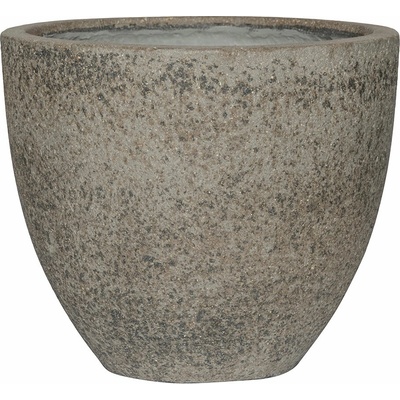 Pottery Pots Kvetináč Jesslyn, sivý diorit, 42 x 36 cm