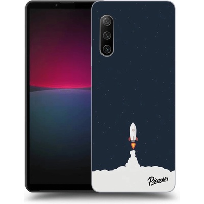 Púzdro Picasee silikónové Sony Xperia 10 IV 5G - Astronaut 2 čierne