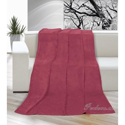 Brotex deka micro 200x230 vínová