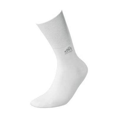 JJW DEOMED COTTON SILVER zdravotné ponožky so striebrom Biela