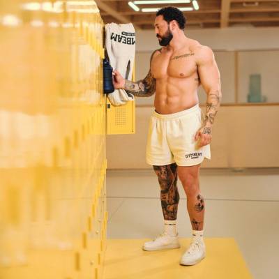 GymBeam Šortky Varsity Grey