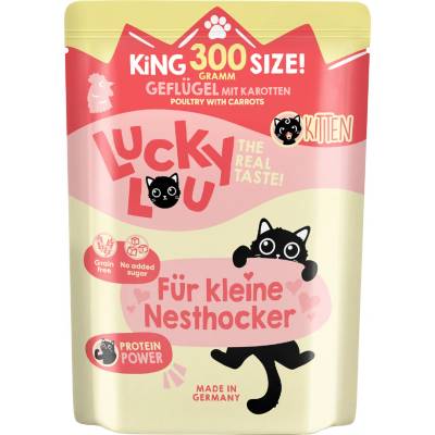 Lucky Lou Lifestage Kitten 6 x drůbež 300 g
