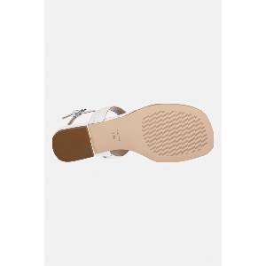 MICHAEL Michael Kors сандали с равна подметка дамски кожени Marcia Thong Sandal (40S6MCFS1L.085)