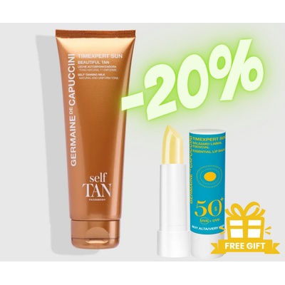 Germaine de Capuccini Timexpert Sun Beautiful Tan Autobronze hydratační samoopalovací mléko 125 ml