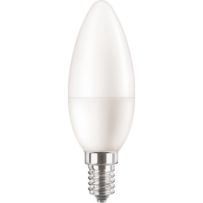 Philips LED žárovka E14CP B35 FR 5W 40W teplá bílá 2700K , svíčka