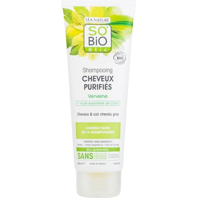 So'Bio Étic šampón jemný Verbena-Citron Bio 300 ml
