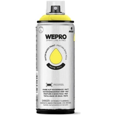 WEPRO Water 400 ml Fluor Yellow Matt