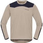 Norrøna Мъжка фланелка с дълъг ръкав за колоездене Norrøna Skibotn Equaliser Tech Long Sleeve Cycling jersey - Winter Twig / Caviar Black - размер M (056-3182-0312)