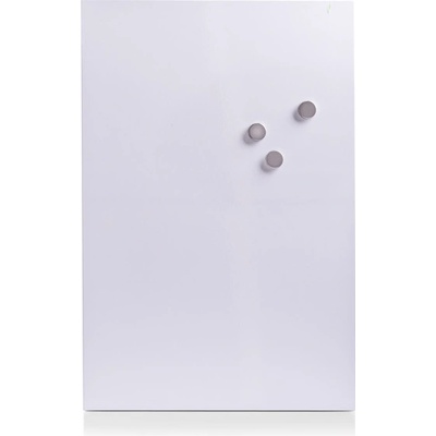 ZELLER Magnetická tabule kovová bílá 40 x 60 cm
