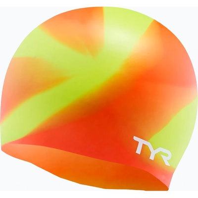 Шапка за плуване TYR Multi-Colour Silicone lime/multi