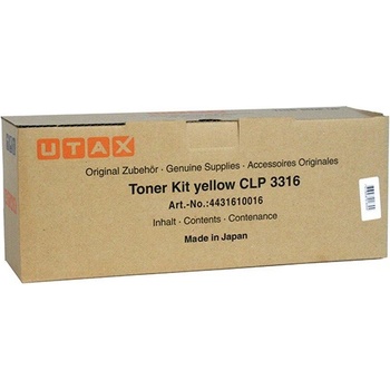 UTAX original toner 4431610016, yellow, 4000str (4431610016)