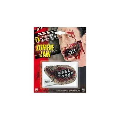 Latexová zombie čelist