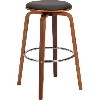 Carmen Бар стол Carmen 4030 - орех/черен (3521137)