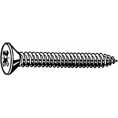 Samořezný šroub se zápustnou hlavou s křížovou drážkou Pozidriv DIN 7982 C-Z Nerezocel A2 ST2,2X9,5MM