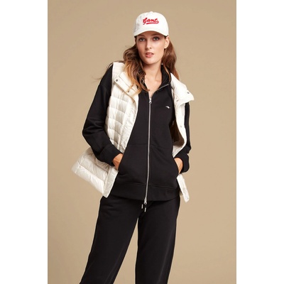 Gant Rel Shield Zip Hoodie Black