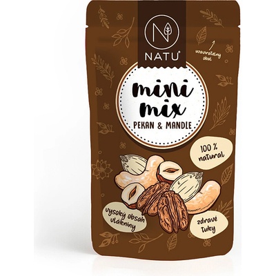 NATU Mini mix pekán a mandle 80 g