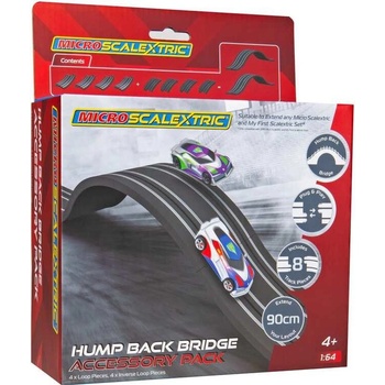 Scalextric Scalextric Rozšíření trati MICRO G8049 Hump Backed Bridge (1:64)