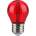 V-TAC LED Крушка 2W Filament E27 G45 Червена - 217413 (217413)