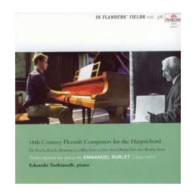 Emmanuel Durlet - In Flanders' Fields 56 - 18th Century Flemish Composers For The Harpsichord CD