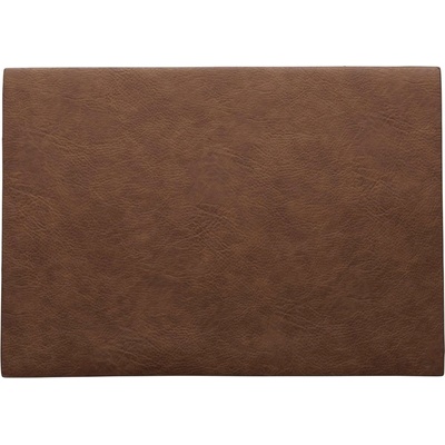ASA Selection Prestieranie Vegan leather caramel 46x33cm