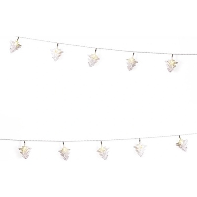 DecoKing Svetelná reťaz na fotografie TREE so stromčekmi biely