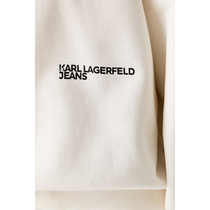 Karl Lagerfeld Jeans уголемен суичър дамски от памук (B3W20012)