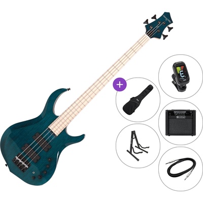 SIRE Marcus Miller M2-4 2nd Gen SET 2 Transparent Blue Електрическа бас китара