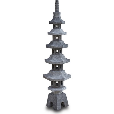 SLEVA Japonská lampa Pagoda 170 cm - láva