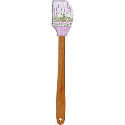 ALVARAK Stěrka kuchyňská 21 cm, silikon/dřevo, levandule světlé