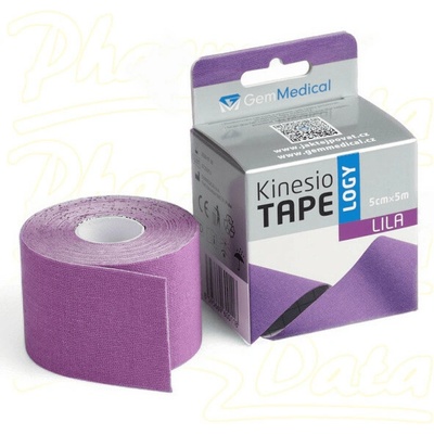 GemMedical kinesiology tape fialový 5 cm x 5 m