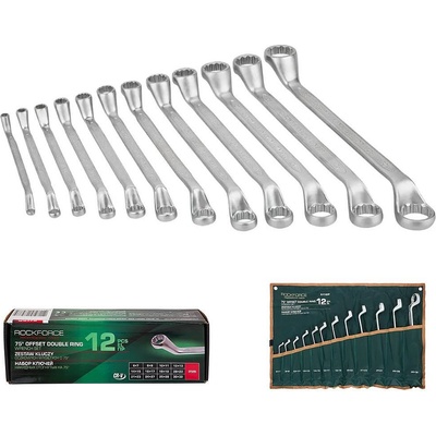 Ключове лула 6-32 мм rockforce rf-5118p, 12 бр (rf‑5118p)