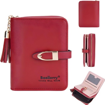 HARAHU Портмоне Baellerry ZA-36059 - Червена KP36059 (ZA-36059)