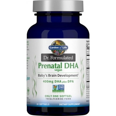 Garden of Life Dr. Formulated Prenatal DHA Vegan 30 kapsúl