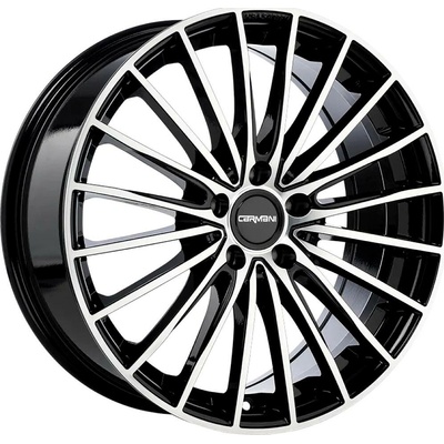 CARMANI 24 8x19 5x114,3 ET45 black polished