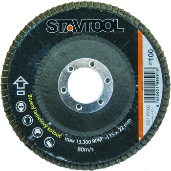 Xtline Kotouč brusný lamelový | 125 mm zr. 80