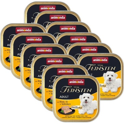 Animonda Vom Feinsten Adult hovädzie vajce a šunka 12 x 150 g