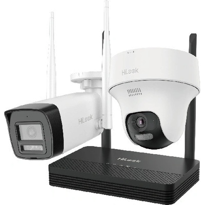 HILOOK DS-J142I(STD)/IKS-2044BTH-PH/W /1x4MP камера в тръба+1x4MP камера в кула+1xNVS/ EasyLink IP Wifi Set