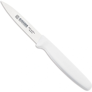 GIESSER Нож за зеленчуци Giesser 8315 sp 8w, бял, средно заострен, 8 см острие (GIE.8315.sp.8,0.w)