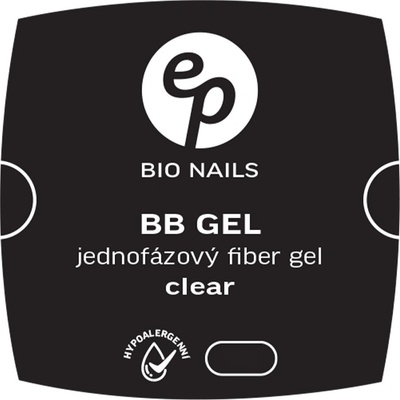 BIO nails BB Fiber CLEAR jednofázový hypoalergenní gel 100 ml