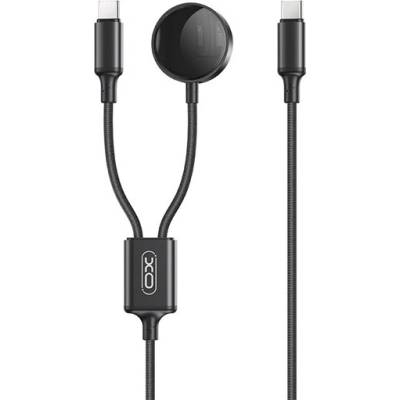 XO CX030 2 v 1 Type-C – Type-C 100cm bílý