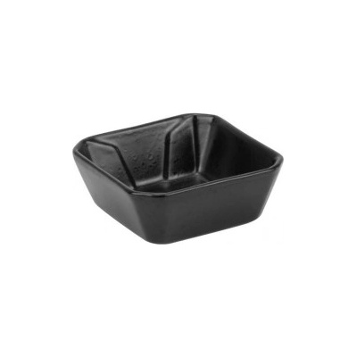 Horecano - Street Food-Купа квадрат 8.3x8.3xh3.2cm BLACK (79880TA) - 015255 (015255)
