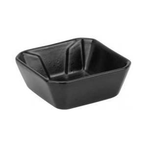 Horecano - Street Food-Купа квадрат 8.3x8.3xh3.2cm BLACK (79880TA) - 015255 (015255)