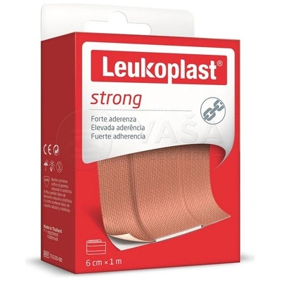 LEUKOPLAST STRONG náplasť na rany 6 cm x 1 m 1 ks