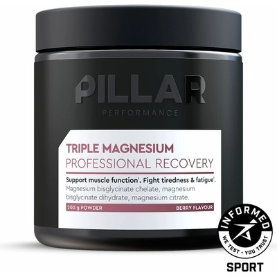 Pillar Performance Triple Magnesium 200 g Berry
