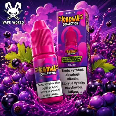 Kurwa Collection Blackcurrant Puurple Grape 10 ml 20 mg