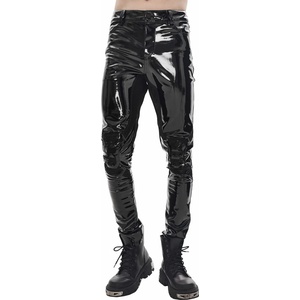 Devil fashion мъжки панталони DEVIL FASHION - Edgerunner Cyberpunk, изкуствена кожа, скини - PT127